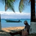 Photo suivante : Sieste sous les cocotiers sur l'île de la Désirade