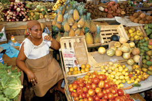 Guadeloupe : marché Guadeloupe : marché