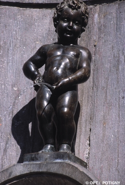 Manneken Pis &agrave; Bruxelles