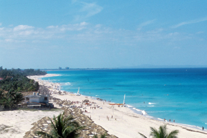 Cuba : plage de Varadero