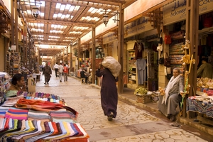 Souk de Louxor en &Eacute;gypte