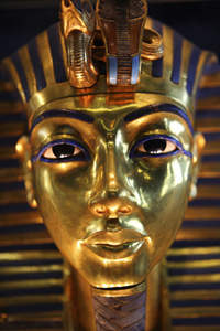 &Eacute;gypte : masque de Toutankhamon au Mus&eacute;e &eacute;gyptien du Caire