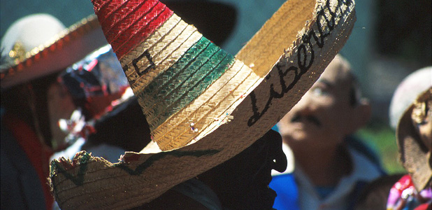 Le sombrero, l'un des symboles du Mexique Le sombrero, l'un des symboles du Mexique