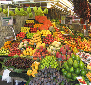 Le march&eacute; de La Boqueria (Sant Josep)