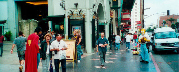 Hollywood boulevard Hollywood boulevard