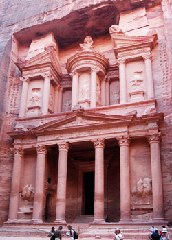 Petra - le Khazneh (le tr&eacute;sor)