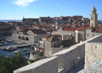 Dubrovnik, en Dalmatie, une ville touristique