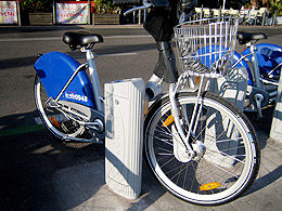 V&eacute;los en libre-service