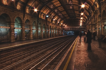 La station de m&eacute;tro de Notting Hill