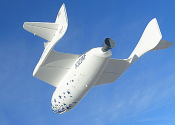 Spaceship One par Virgin Galactic