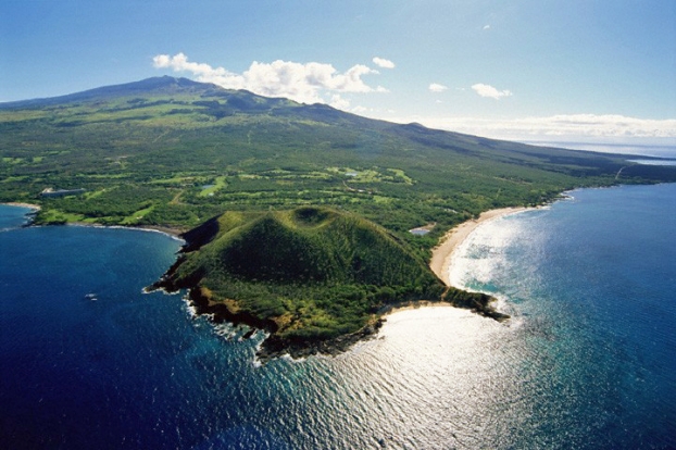 Volcan éteint à Makena (archipel de Maui)