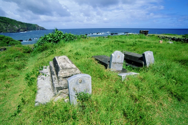 Cimeti�re d'Huialoha (archipel de Maui)
