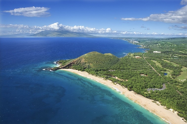 Vue a�rienne d'Hawa�