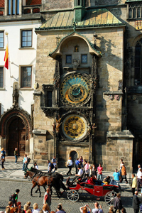 Prague :  horloge astronomique