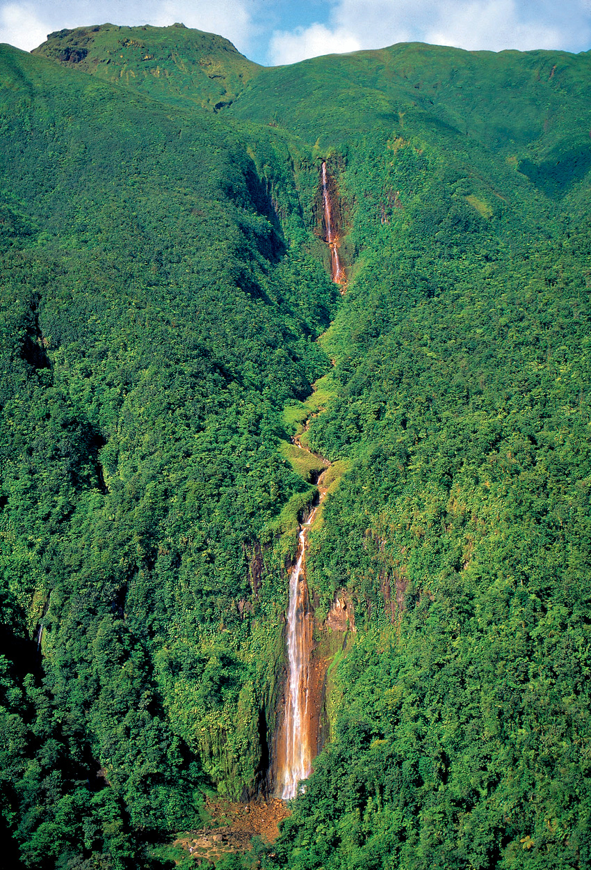 Carbet waterfalls in Basse-terre