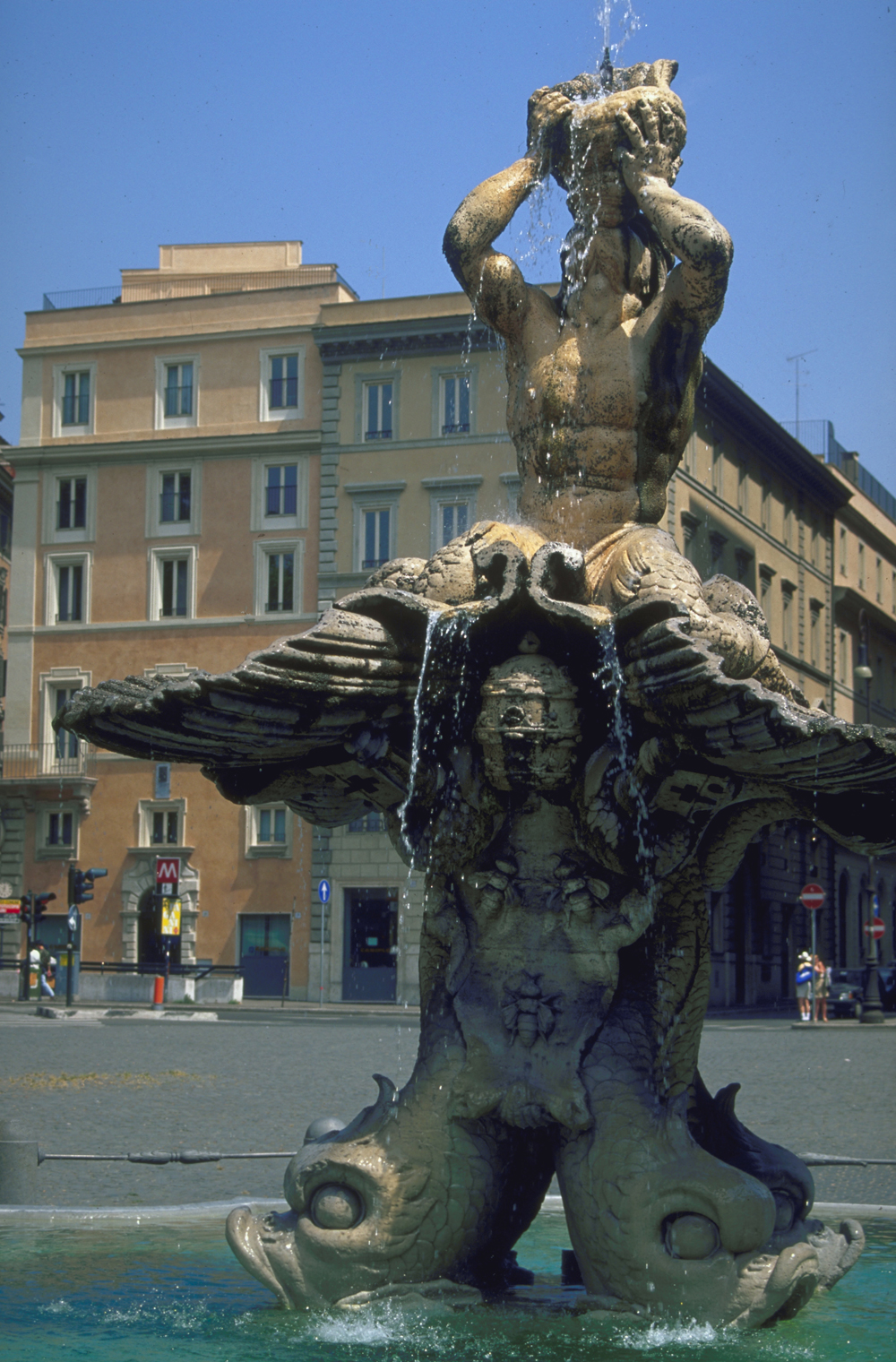 La place Barberini