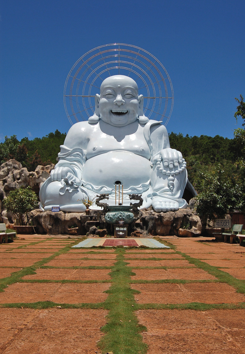 Happy Buddha in Dalat