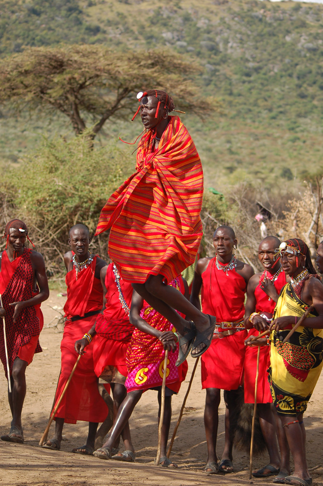 Danse rituelle Masaï