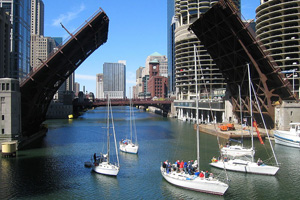 State Street Bridge sur la Chicago River State Street Bridge sur la Chicago River
