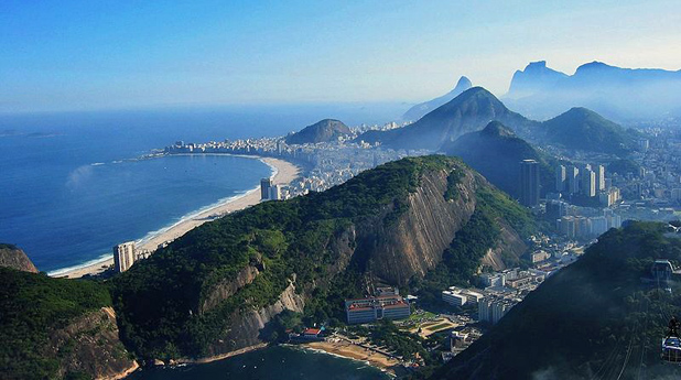Rio de Janeiro depuis le Pain de Sucre Rio de Janeiro depuis le Pain de Sucre