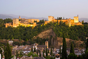 La vieille ville de Grenade en Andalousie