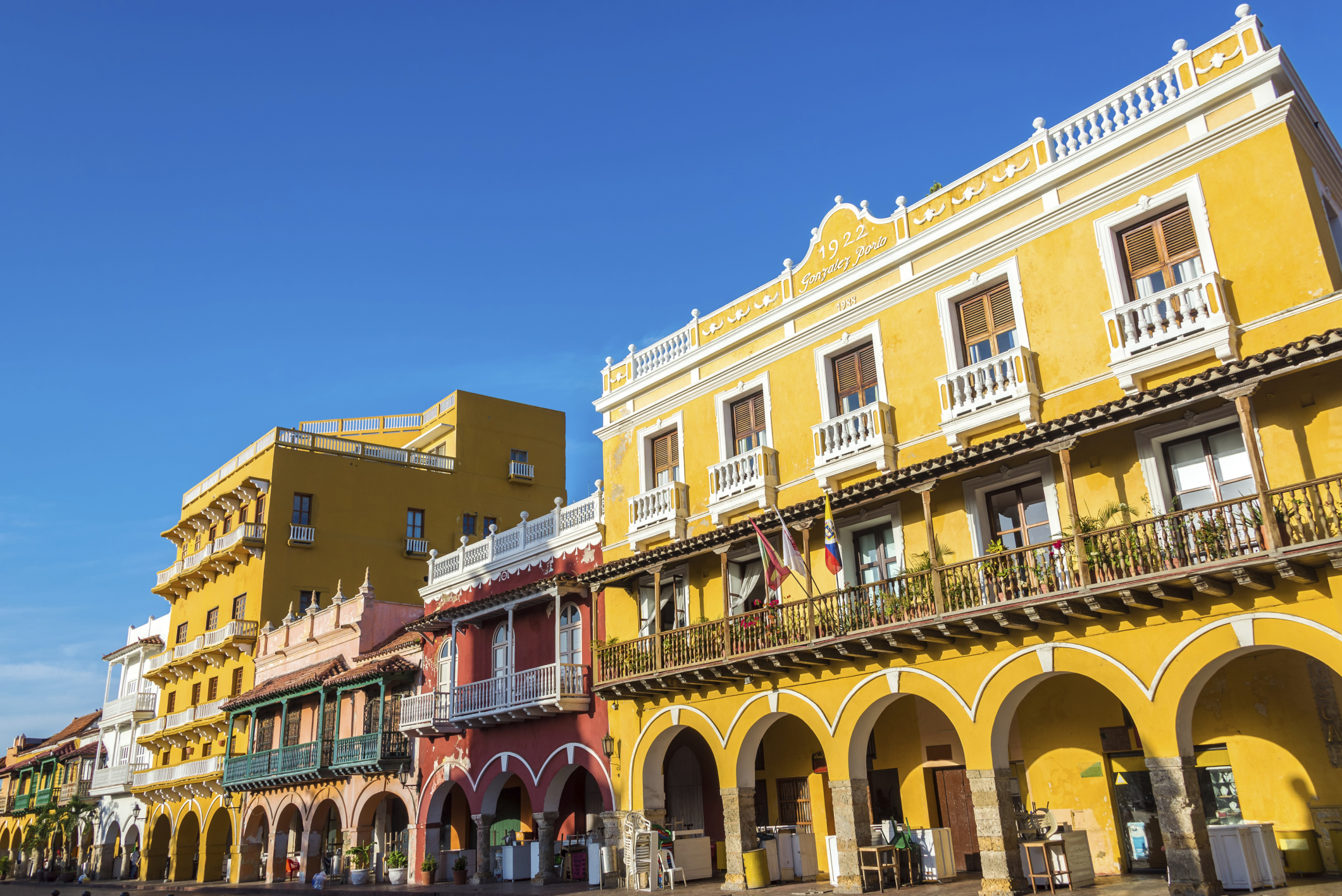 Carthagène des Indes, ville touristique en Colombie