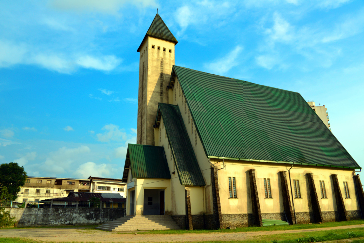 Eglise à Douala, Cameroun