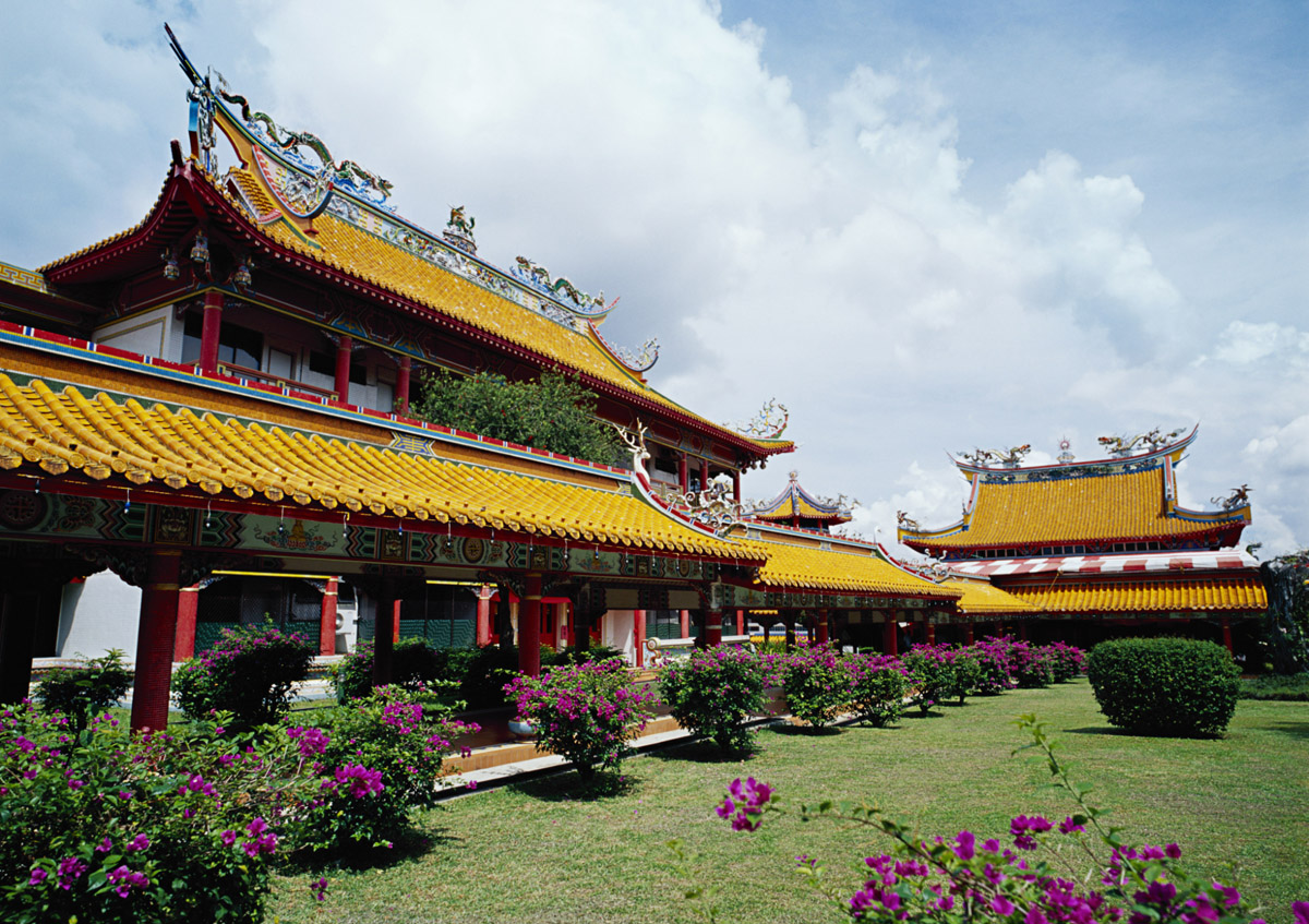 Bright Hill Buddhist Temple in Singapore