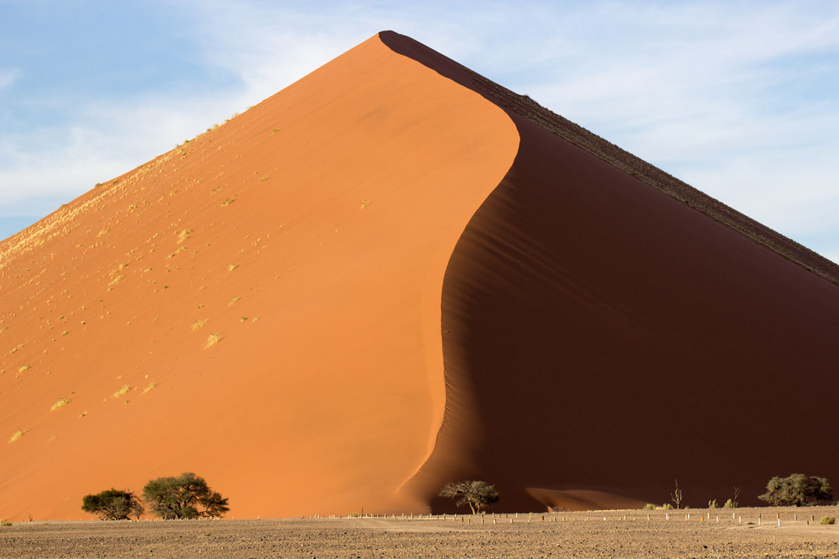 Dune de sable en Namibie