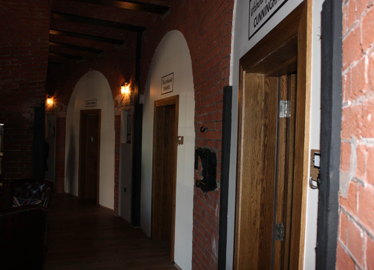 9 suites ont été créées dans le Spitbank Fort