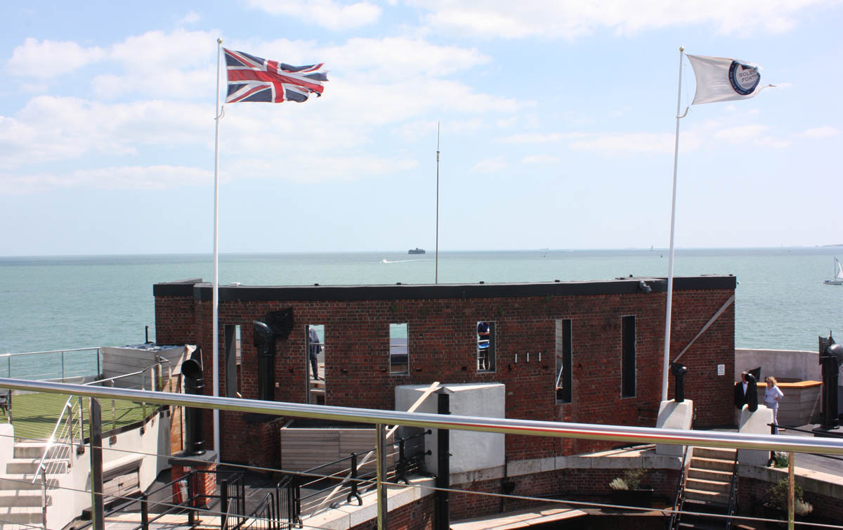 Spitbank Fort, au large de Portsmouth