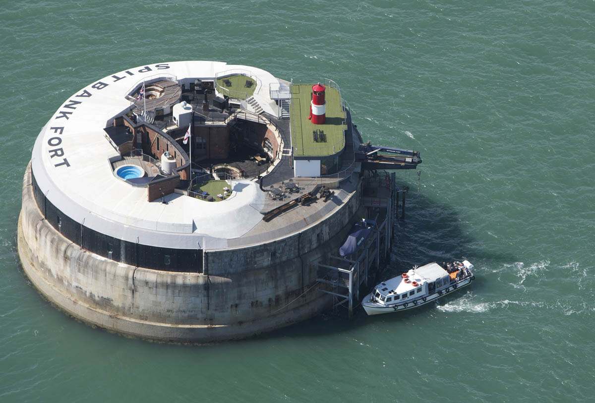 Le Spitbank Fort, une destination hors du commun