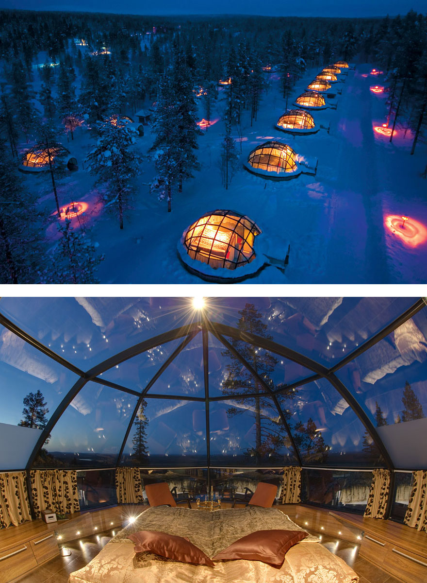 Hotel Kakslauttanen, Finlande 