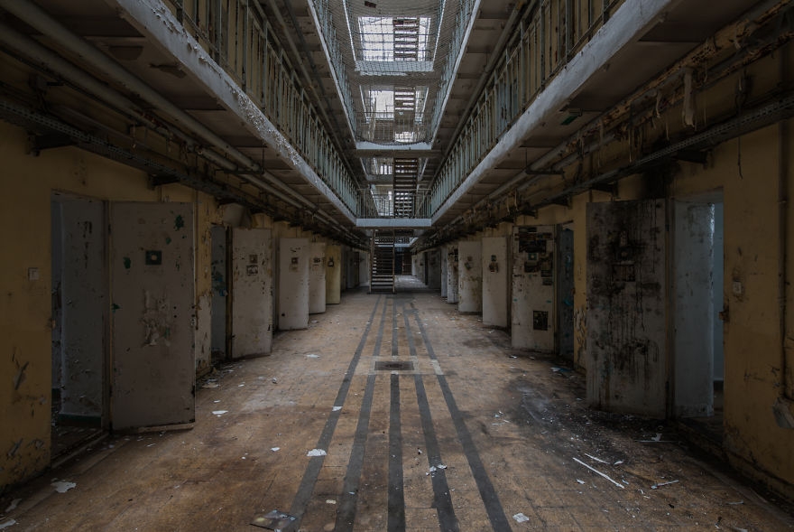 Prison abandonnée en Europe