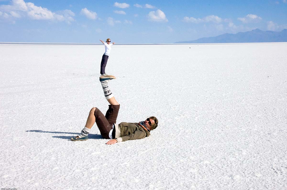 Salar d'Uyuni en Bolivie