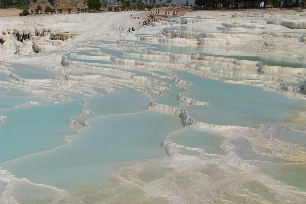 Site de Pamukkale, en Turquie