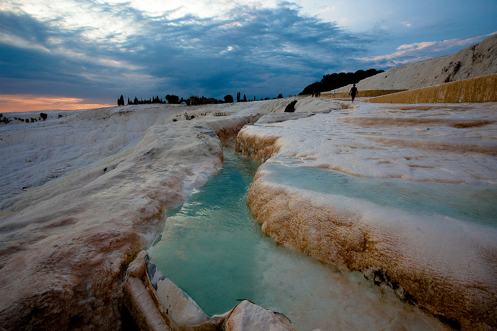 Site de Pamukkale, en Turquie