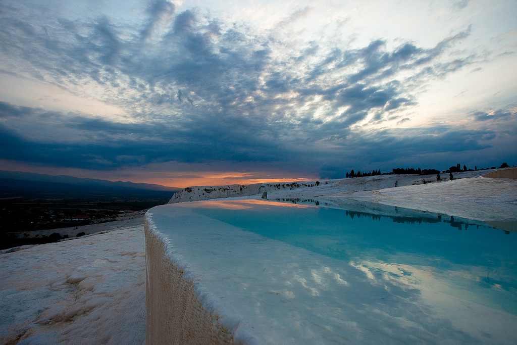 Site de Pamukkale, en Turquie