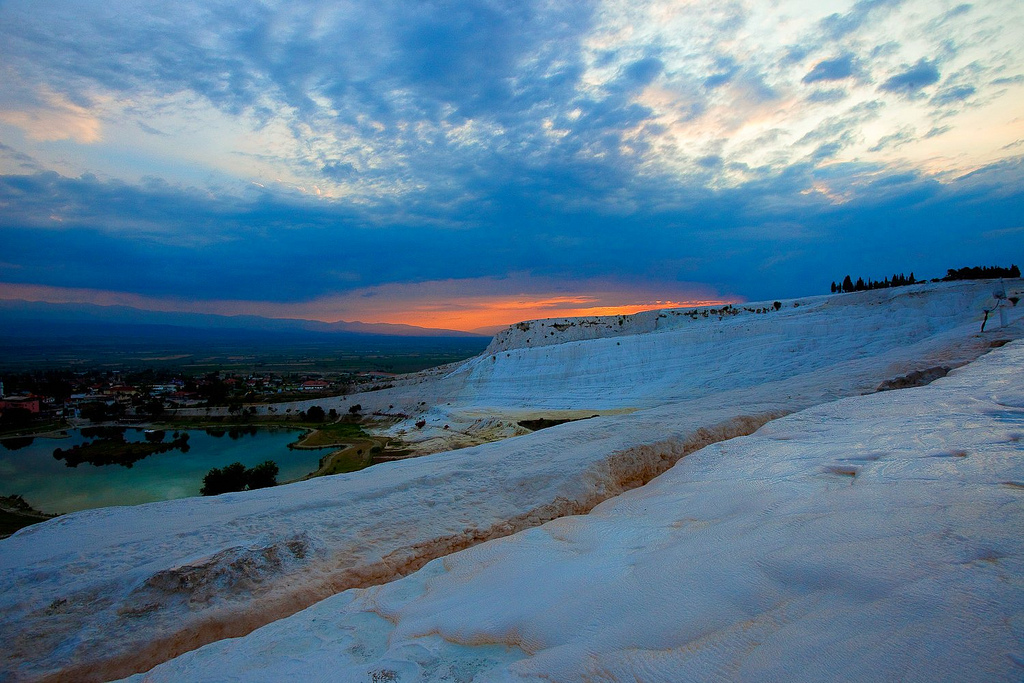 Site de Pamukkale, en Turquie