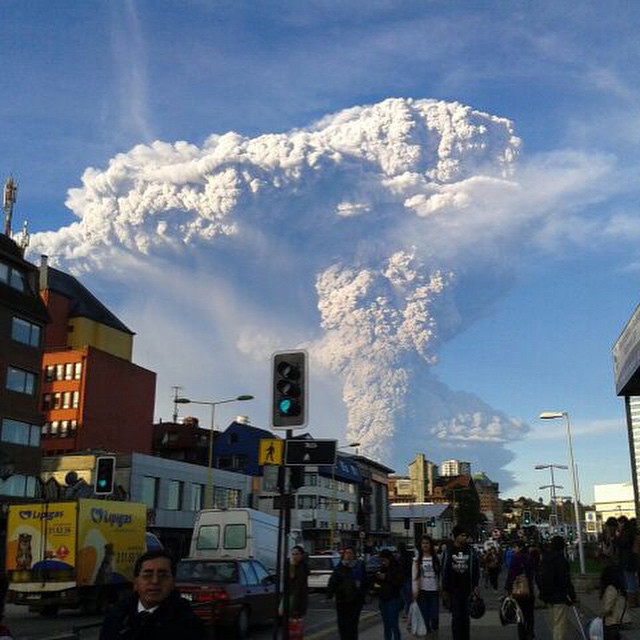 Eruption du volcan Calbuco au Chili