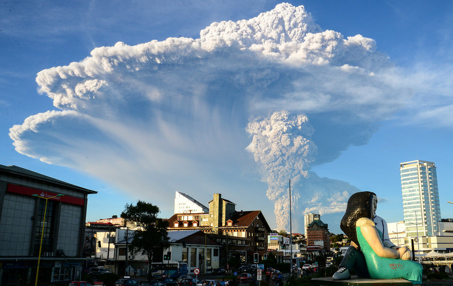 Eruption du volcan Calbuco au Chili