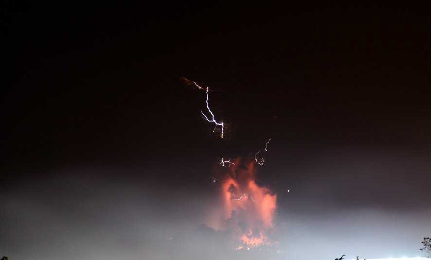 Eruption du volcan Calbuco au Chili