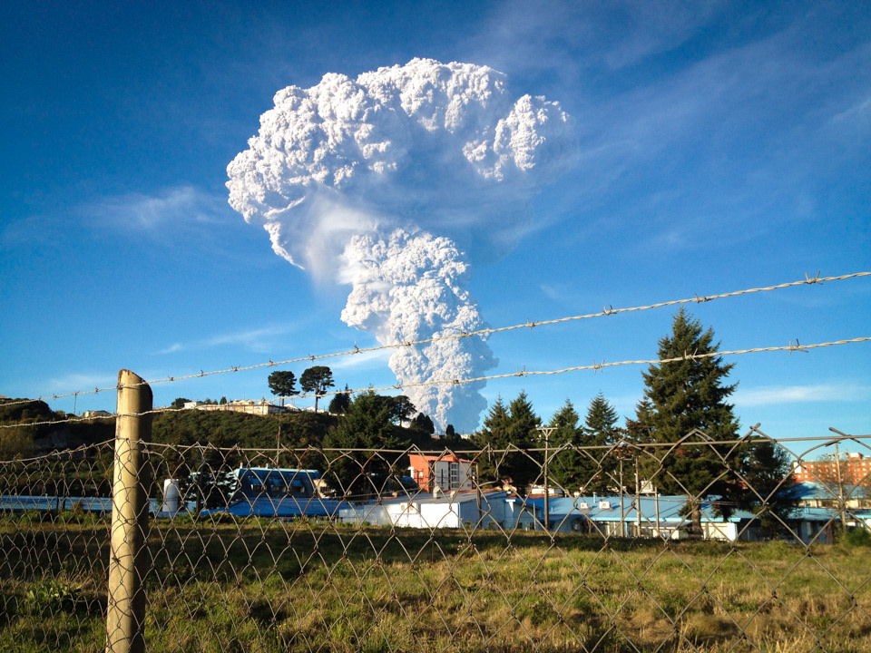 Eruption du volcan Calbuco au Chili