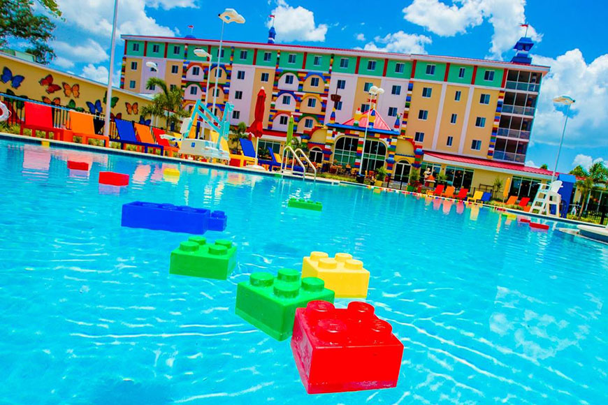 Piscine du Legoland Hotel Florida