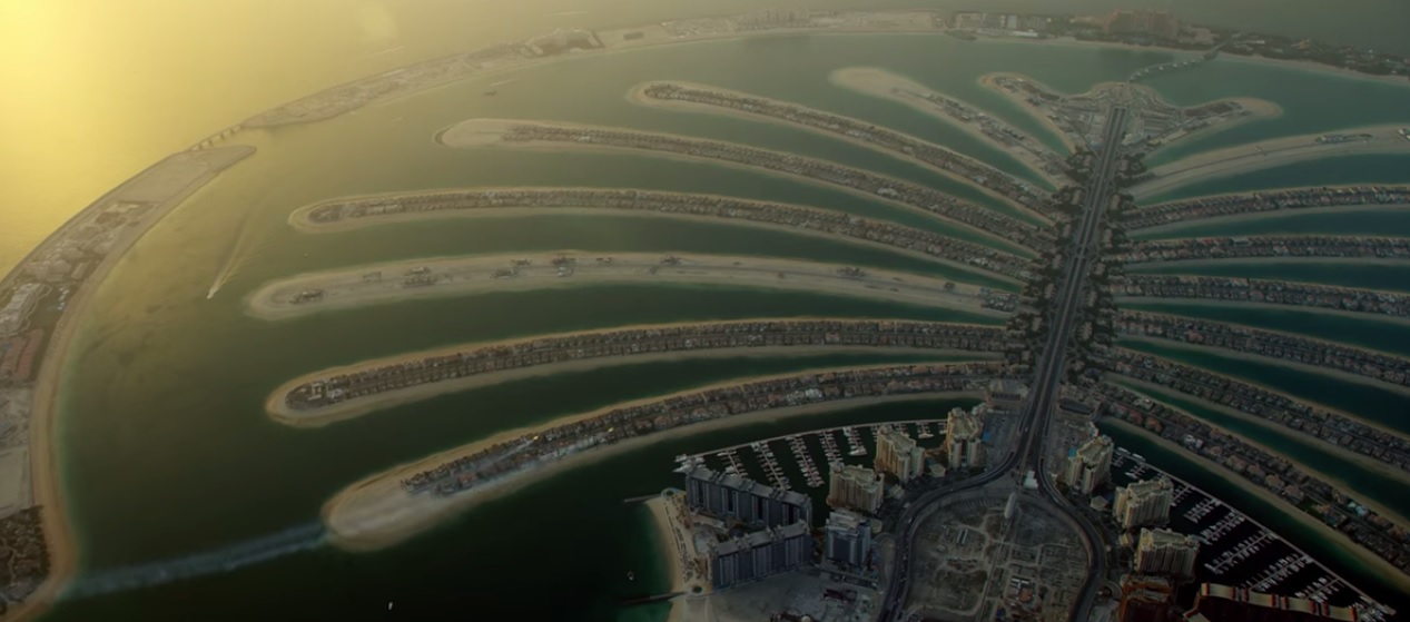 Survol de Dubai en jet-pack