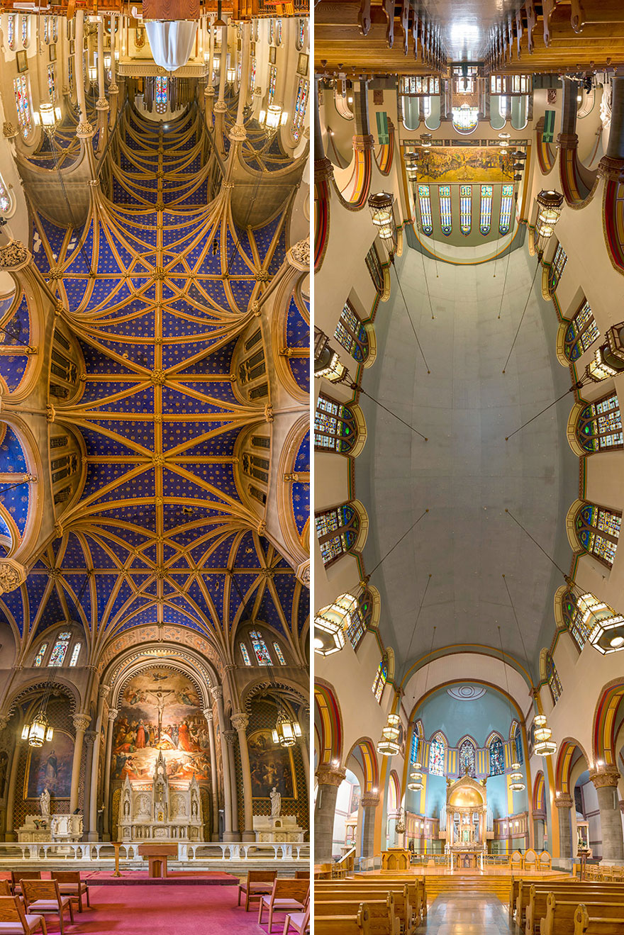 Les églises en mode panoramique de Richard Silver