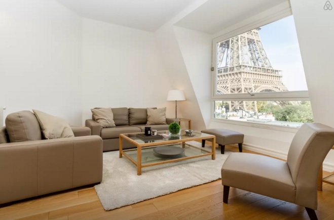 Un penthouse au pied de la Tour Eiffel