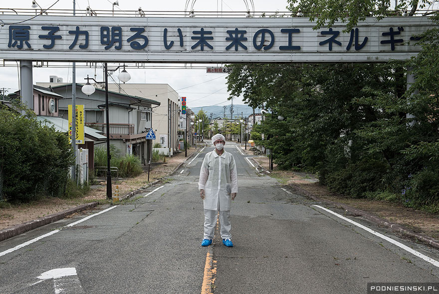 Zone d'exclusion de Fukushima, 2015, par Arkadiusz Podniesinski