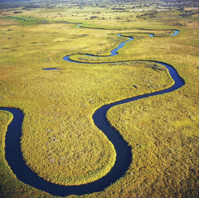 Le delta de l'Okavango
