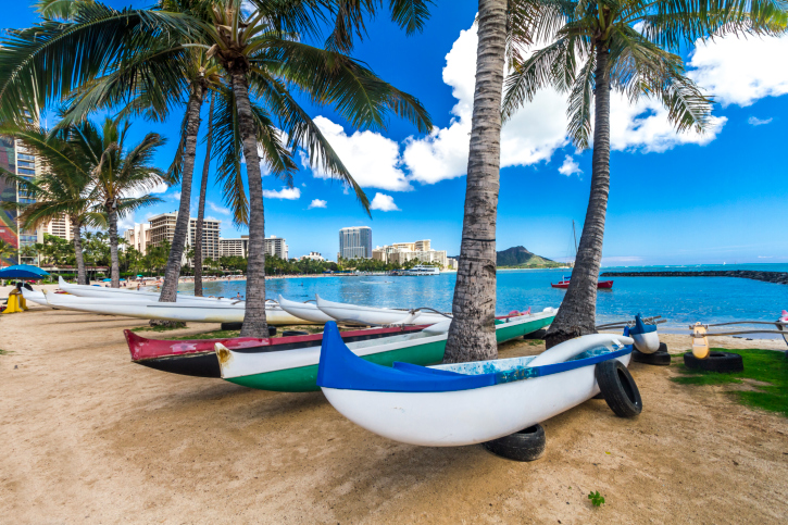 Honolulu - Waikiki Beach